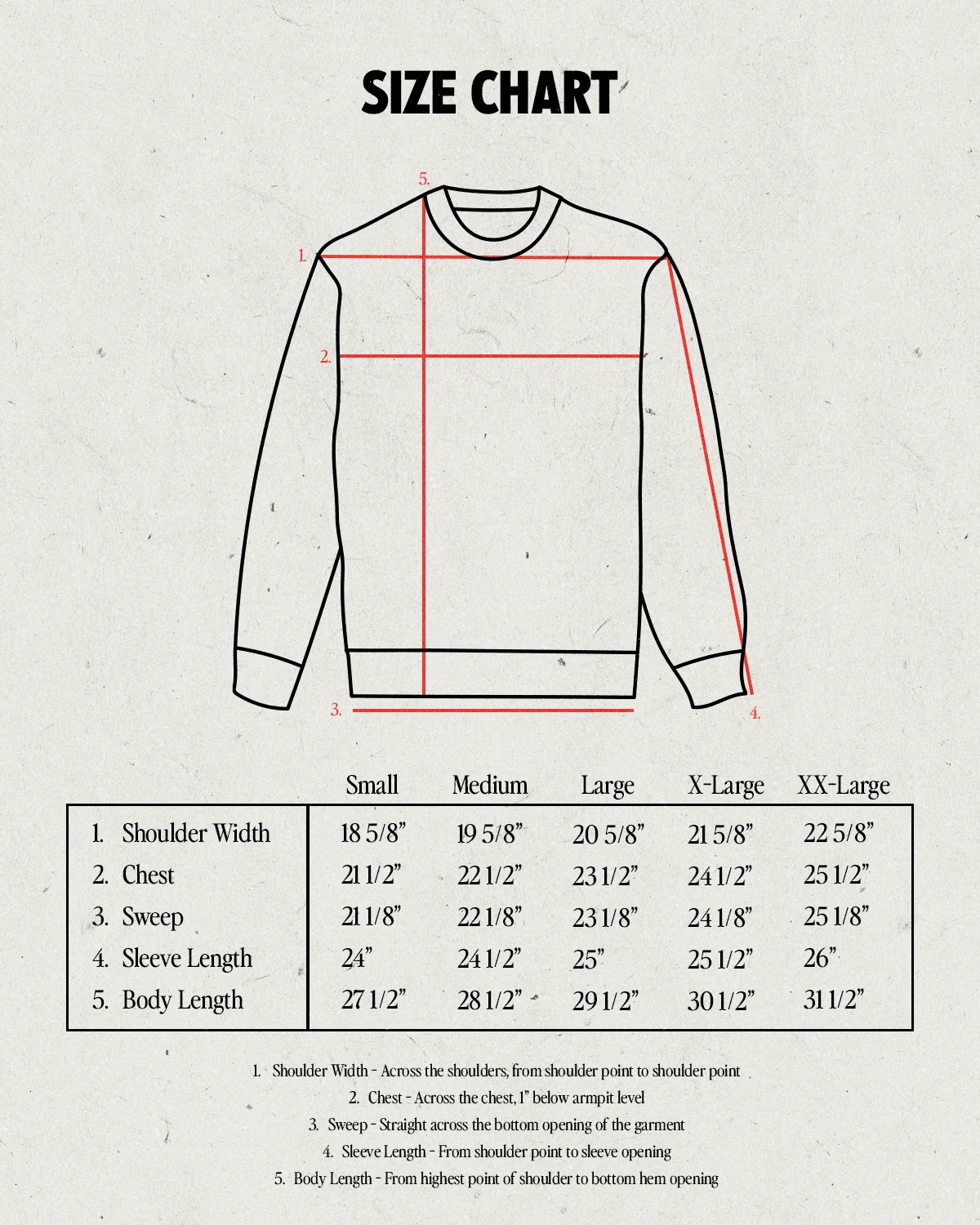 Dinner Service Crew Neck Sweater